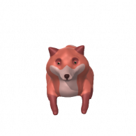 3d model - fox boy