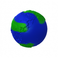3d model - Earth dec
