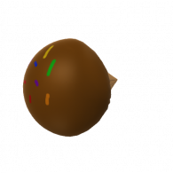 3d model - chocalate ice cream