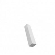 3d model - long rectangle