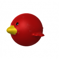 3d model - Red Bird