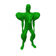 3d model - green infection65