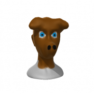3d model - What people call a angry dog man?