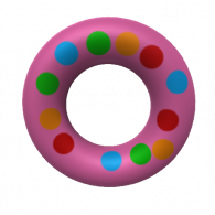 3d model - pop tart ring