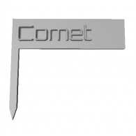 3d model - Comet Bullshit