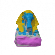 3d model - Color Sphinx 