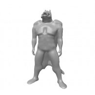 3d model - test wolfman cape