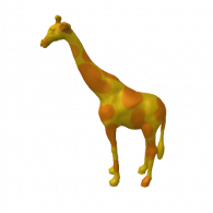 3d model - Giraffe-Hungarian-I-Love-You