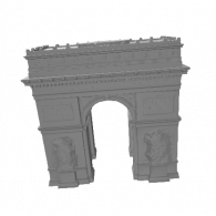 3d model - Arc de Triomphe