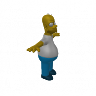 3d model - Homer Jay Simpson