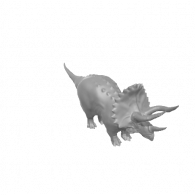 3d model - Triceratops
