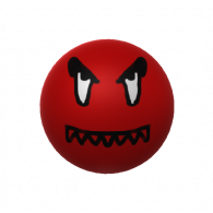 3d model - Angry Emoji