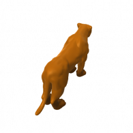 3d model -  women Lion 