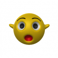 3d model - Innocent Emoji