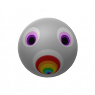 3d model - Rainbow Mouth