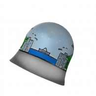 3d model - snow globe