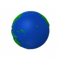 3d model - Earth