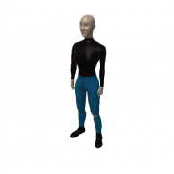 3d model - superhero