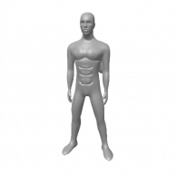 3d model - Superhero