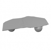 3d model - A skate