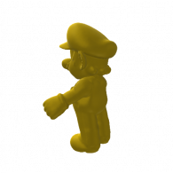 3d model - GLOD MARIO & football