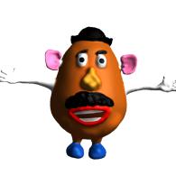 3d model - Mr Potatohead