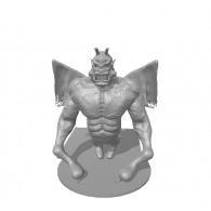 3d model - dragonman