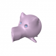 3d model - свинка