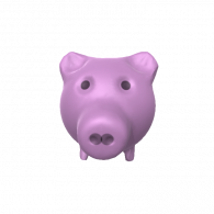 3d model - свин