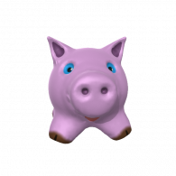 3d model - свинья