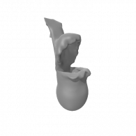 3d model - pitcher planter