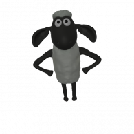 3d model - Shaun the sheep