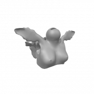 3d model - fawn chest and neck 2