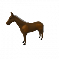 3d model - loshad