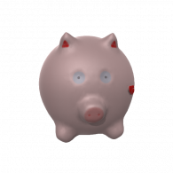 3d model - pig