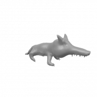 3d model - Canem Feri Hominis Manducans 3.0