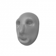 3d model - tête 1