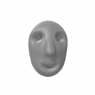 3d model - tête 1