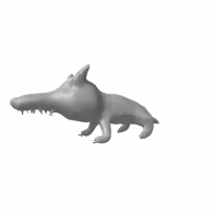 3d model - Canem Feri Hominis Manducans 5.0