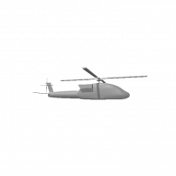 3d model - hélico