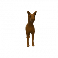 3d model - Basic Dog