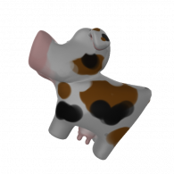 3d model - корова