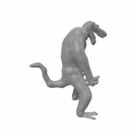 3d model - Killer Croc