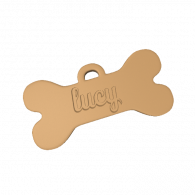 3d model - Lucy name tag