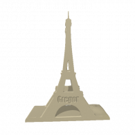 3d model - Eifelturm