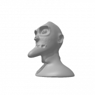 3d model - 1st skull