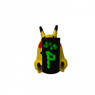 3d model - pikachu ponster energy drink