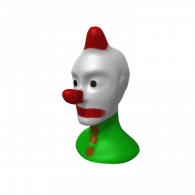 3d model - clown