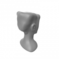 3d model - Test cheveux