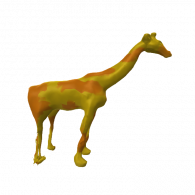 3d model - 11giraffe